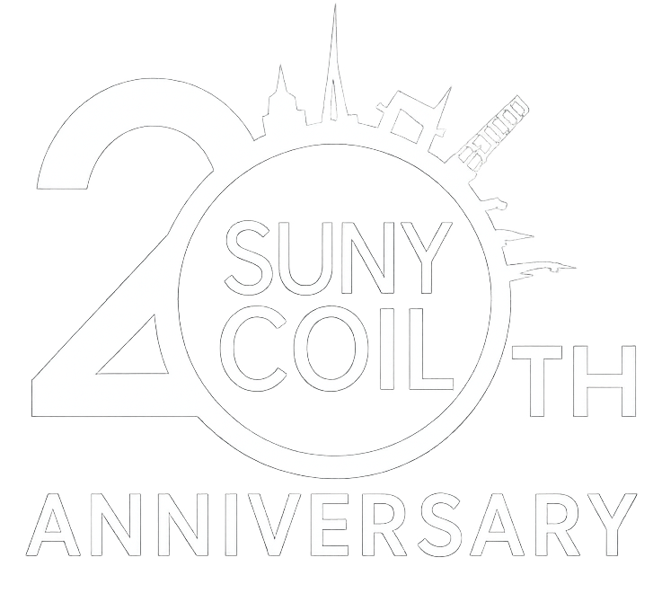 SUNY COIL 20th Anniversary Logo